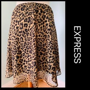 Express • Animal Print Skirt
